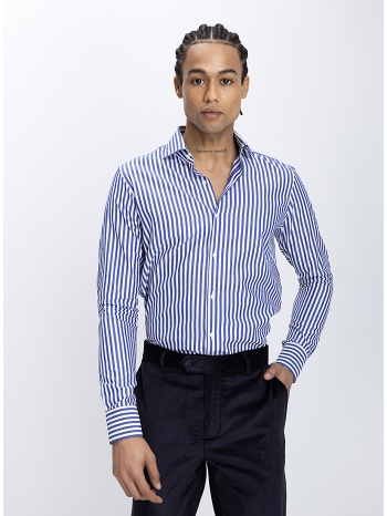 hd x vardas ανδρικό πουκάμισο ριγέ βαμβακερό slim fit