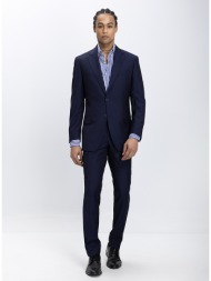 vardas ανδρικό κοστούμι μάλλινο slim fit με διακριτικό σχέδιο