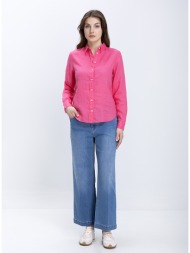 gant γυναικείο πουκάμισο λινό regular fit