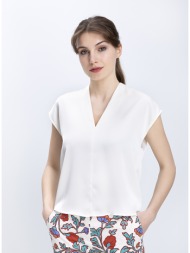 penny black γυναικεία μπλούζα με v λαιμόκοψη κοντό μανίκι regular fit