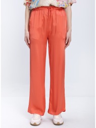 in linea firenze γυναικείο παντελόνι ίσιας γραμμής με ελαστική μέση straight fit