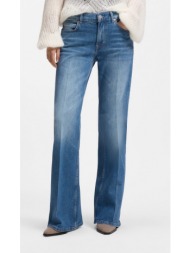 boss γυναικείο τζιν flare fit bootcut cropped