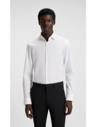 hugo ανδρικό βαμβακερό πουκάμισο slim fit kenno με kent γιακά