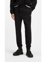 hugo ανδρική βαμβακερή φόρμα regular fit με logo print