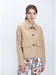 cinzia rocca γυναικείο σακάκι με patch τσέπες regular fit