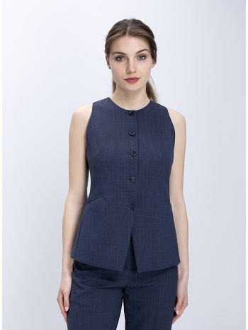 boss γυναικείο γιλέκο tailored regular fit