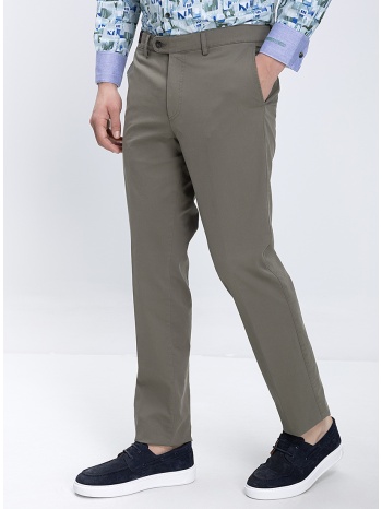 kaiserhof ανδρικό παντελόνι chino με καθαρή γραμμή straight