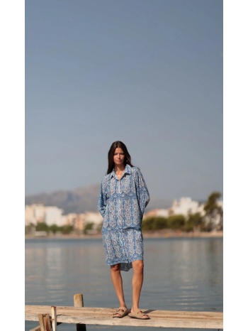 luna llena γυναικείο σεμιζιέ mini paisley regular fit