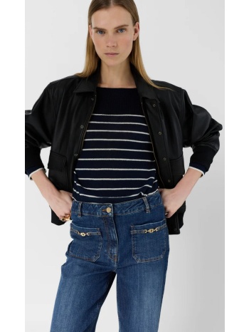 gerard darel γυναικείο παντελόνι denim straight fit με