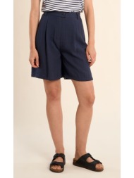 molly bracken γυναικείο ψηλόμεσο σορτς με πιέτες