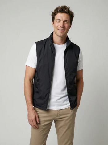 mcgregor ανδρικό αμάνικο jacket bodywarmer με όρθιο γιακά