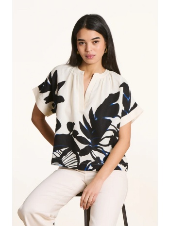 la fee maraboutee γυναικείο top με botanical print και