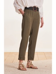 la fee maraboutee γυναικείο παντελόνι lyocell με ελαστική μέση