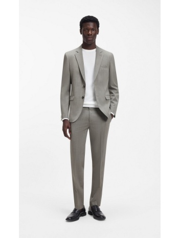 hugo ανδρικό κοστούμι δύο τεμαχίων extra slim fit με notch