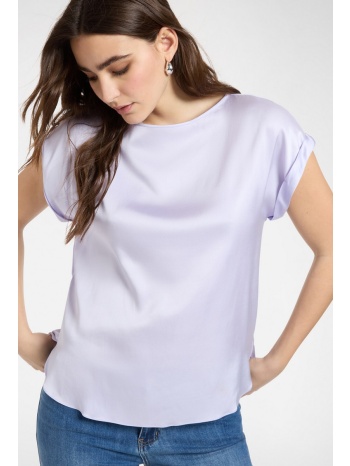 elena miro γυναικεία μπλούζα regular fit με boat neck και