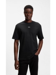 hugo ανδρικό t shirt βαμβακερό με logo print relaxed fit