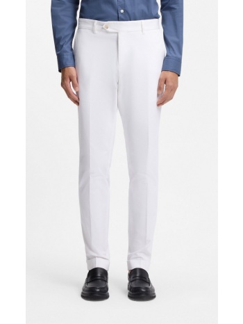 boss ανδρικό παντελόνι slim fit από βαμβακερό stretch με