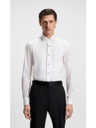 boss ανδρικό πουκάμισο βραδινό slim fit βαμβακερό με spread γιακά και διπλές μανσέτες