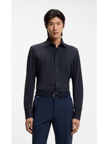 boss ανδρικό πουκάμισο slim fit από performance stretch
