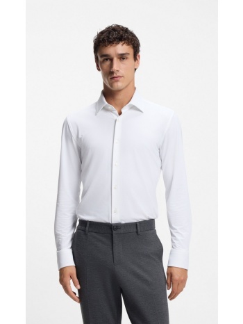 boss ανδρικό πουκάμισο slim fit από performance stretch
