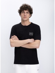 hugo ανδρικό t shirt regular fit σετ δύο τεμαχίων με logo στήθους