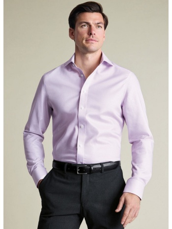 charles tyrwhitt ανδρικό πουκάμισο non iron stretch με