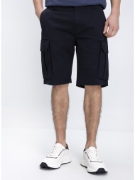 gant ανδρική βερμούδα cargo regular fit με πλαϊνές τσέπες