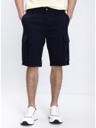 gant ανδρική βερμούδα cargo regular fit με πλαϊνές τσέπες