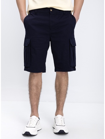 gant ανδρική βερμούδα cargo regular fit με πλαϊνές τσέπες