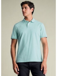 charles tyrwhitt ανδρικό polo pique με δίκομβο κούμπωμα και κεντημένο logo