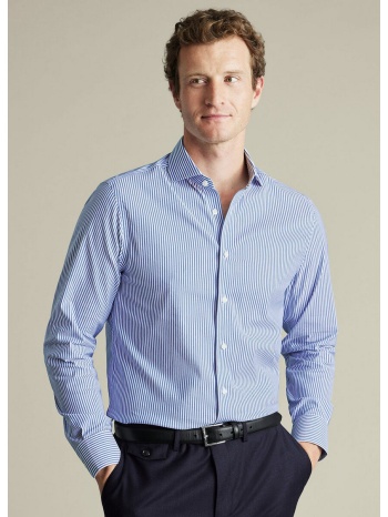 charles tyrwhitt ανδρικό πουκάμισο slim fit με ριγέ σχέδιο