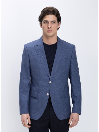 boss ανδρικό λινό σακάκι modern fit
