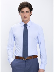 boss ανδρικό πουκάμισο με stretch ύφασμα slim fit