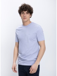 boss ανδρικό t-shirt βαμβακερό με logo detail regular fit
