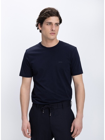 boss ανδρικό t-shirt βαμβακερό με logo detail regular fit