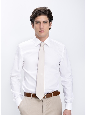 boss ανδρικό βαμβακερό πουκάμισο slim fit