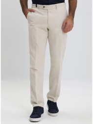 παντελόνι από βαμβάκι και λινό