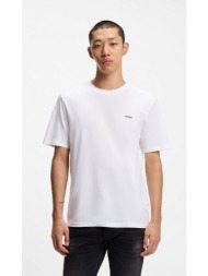hugo ανδρικό t shirt βαμβακερό με logo print regular fit