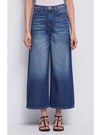 gaudi γυναικείο παντελόνι τζιν ψηλόμεσο wide leg
