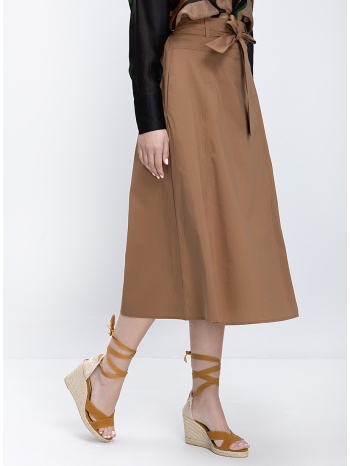 la fee maraboutee γυναικεία φούστα midi με ζώνη στη μέση