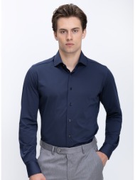 xacus ανδρικό πουκάμισο με κλασικό γιακά modern fit