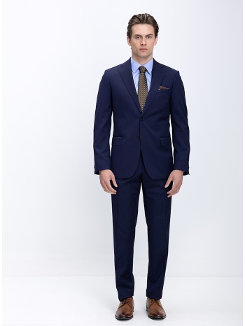 kaiserhoff ανδρικό κοστούμι regular fit με κλασικό πέτο και