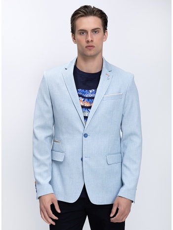 a fish named fred ανδρικό σακάκι με ανάλαφρη υφή και