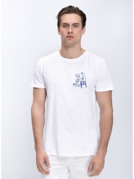 a fish named fred ανδρικό t shirt regular fit με καθαρή υφή και στρογγυλή λαιμόκοψη