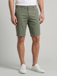 mcgregor ανδρική βερμούδα chino regular fit με πλαϊνές τσέπες