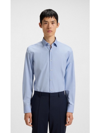 hugo ανδρικό βαμβακερό πουκάμισο slim fit kenno με kent