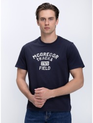 mcgregor ανδρικό t shirt regular fit με logo print στο στήθος