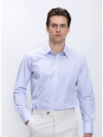 vardas ανδρικό πουκάμισο βαμβακερό με ριγέ μοτίβο modern fit σε προσφορά