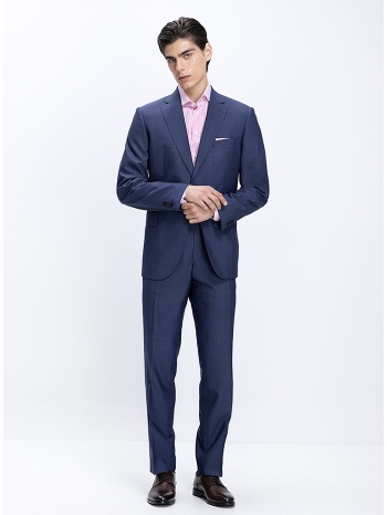 kaiserhoff ανδρικό κοστούμι με διακριτική υφή modern fit