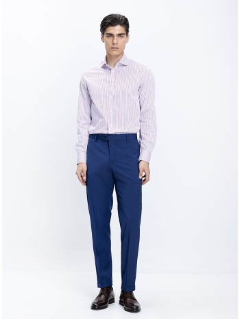 vardas ανδρικό παντελόνι μάλλινο με ρεβέρ modern fit